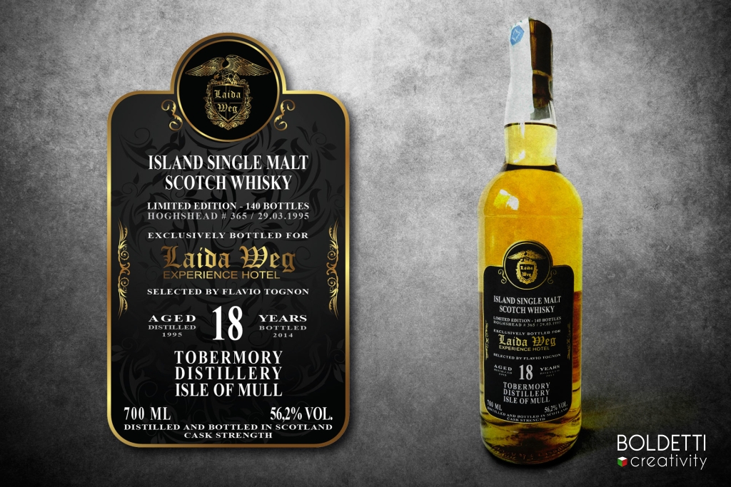Etichetta Whisky Tobermory